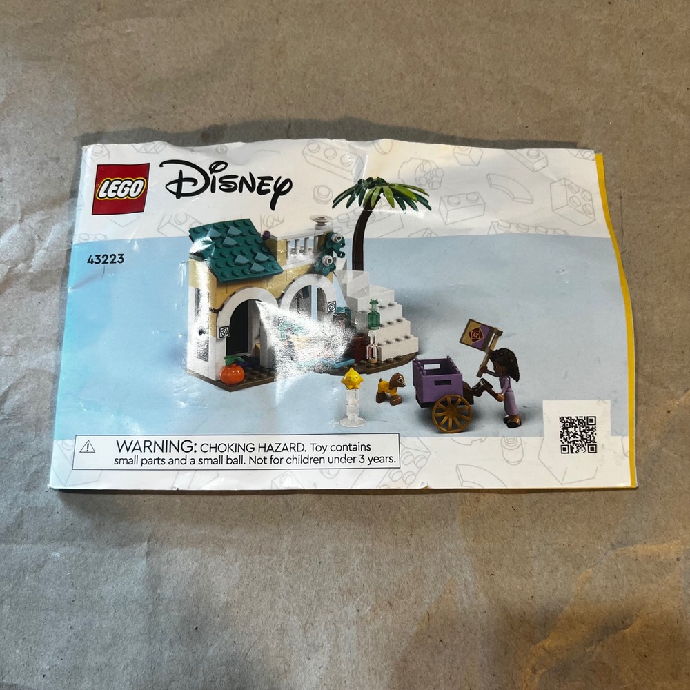 LEGO 43223 Disney Wish Asha in the City of Rosas Instruction Manual Only - Picture 1 of 2